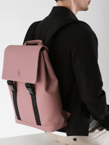 Sac  Dos Business Impulsion 1 Compartiment + Pc 15" Etrier Rose souffle EIMP8221-vue-porte