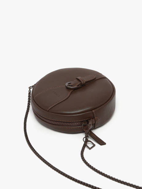 Crossbody Bag Oxer Leather Etrier Brown oxer EOXE130S other view 2