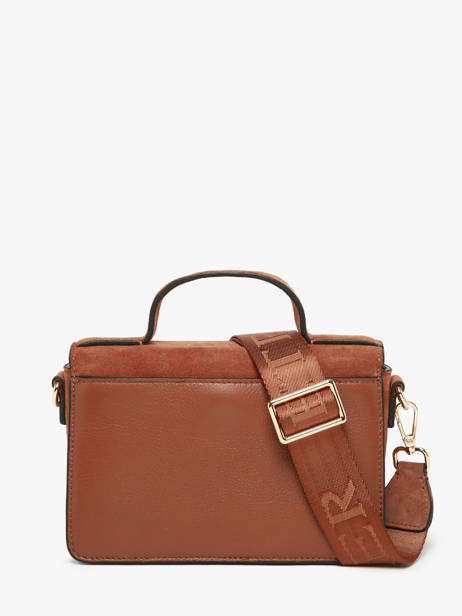 Sac Bandoulière S Altesse Suede Etrier Marron altesse suede EASU048S vue secondaire 4
