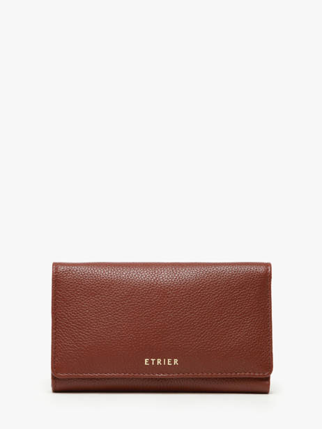 Portefeuille M Tradition Cuir Etrier Marron tradition ETRA095M
