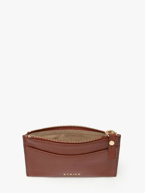 Porte-cartes Tradition Cuir Etrier Marron tradition ETRA094M vue secondaire 2