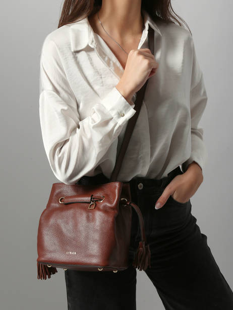 Sac Bourse S Tradition Cuir Etrier Marron tradition ETRA004S vue secondaire 1