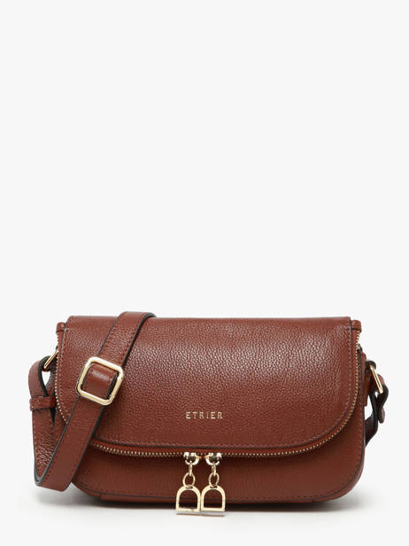 Sac Bandoulière S Tradition Cuir Etrier Marron tradition ETRA059S